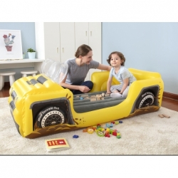 BESTWAY Lit gonflable enfant 160x84x58cm VOITURE pas cher 