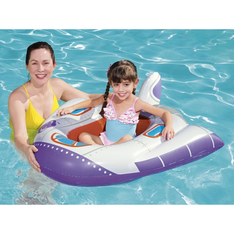 Bateau Gonflable Mondo Spa Pyjamasques 94 Cm - Bateau Jeu Plage Piscine Pour Enfants Dès 3 Ans