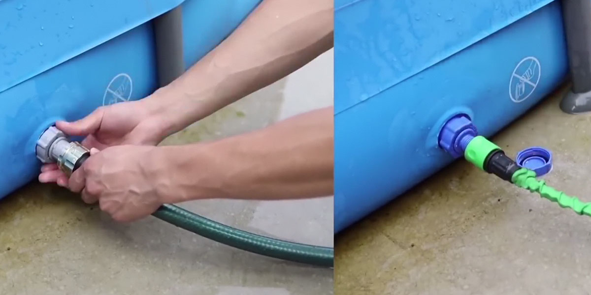 Tuyau de nettoyage automatique pour piscine, facile à utiliser